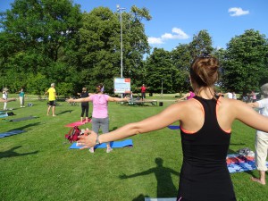 Pilates im Ostpark